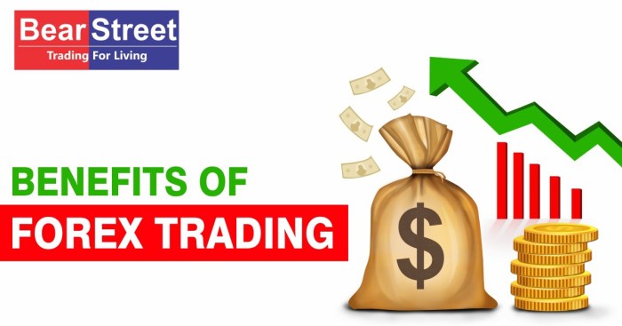 Benefits forex trading